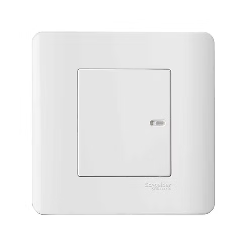 施耐德 ZENcelo 凝白 十字掣 開關掣