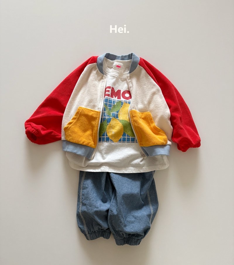 Hei | summer cardigan (Red L110-120)