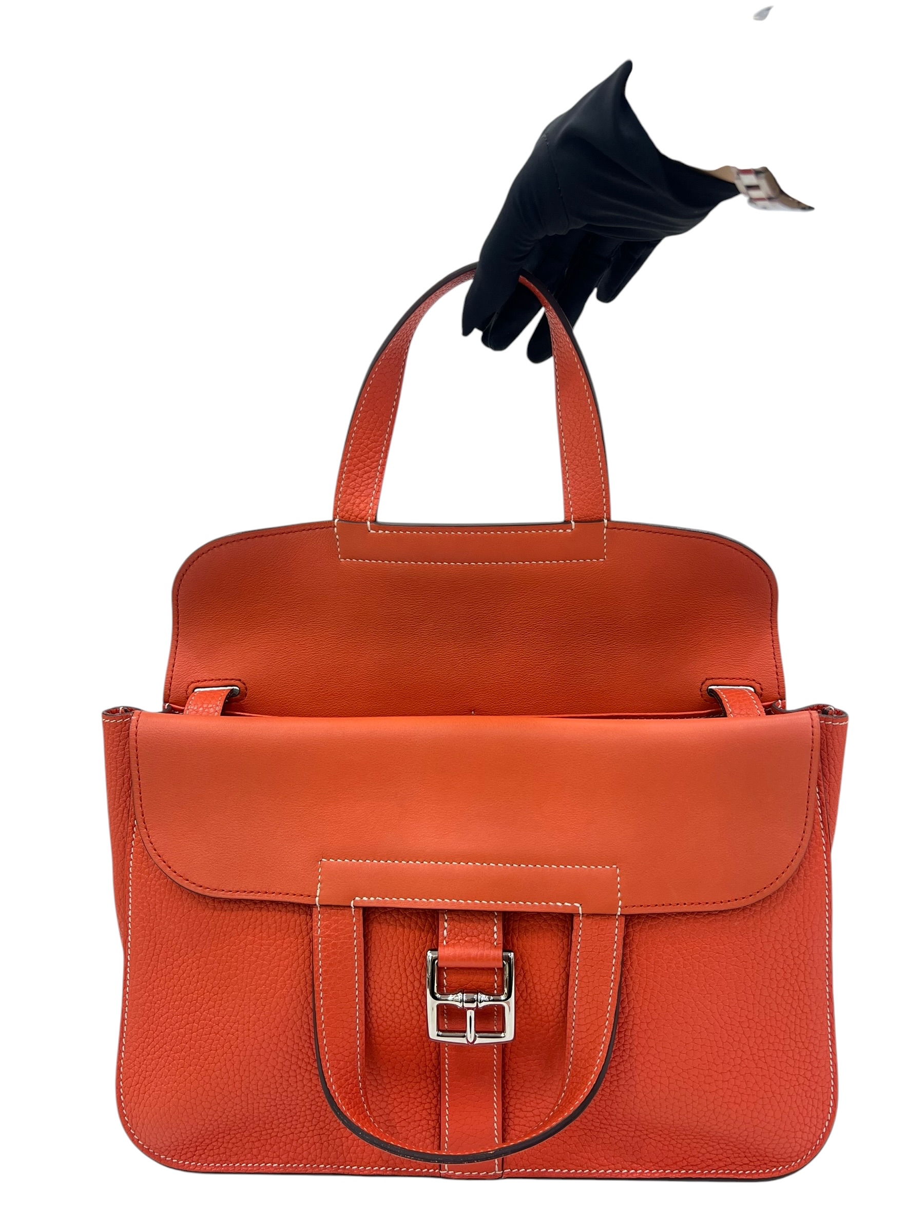 Pre-Owned HERMÉS Halzan 31 Stamp T / Product Code: 061505
