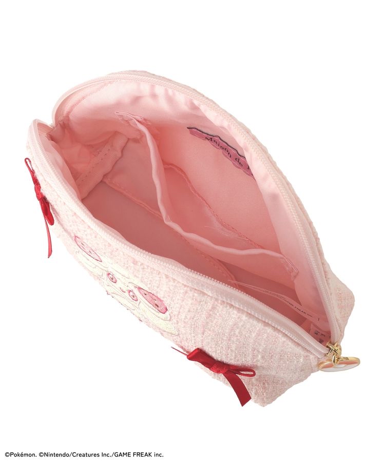 🎀【預訂】 PokePeace x Maison de FLEUR 圓形化妝包 - Mawhip