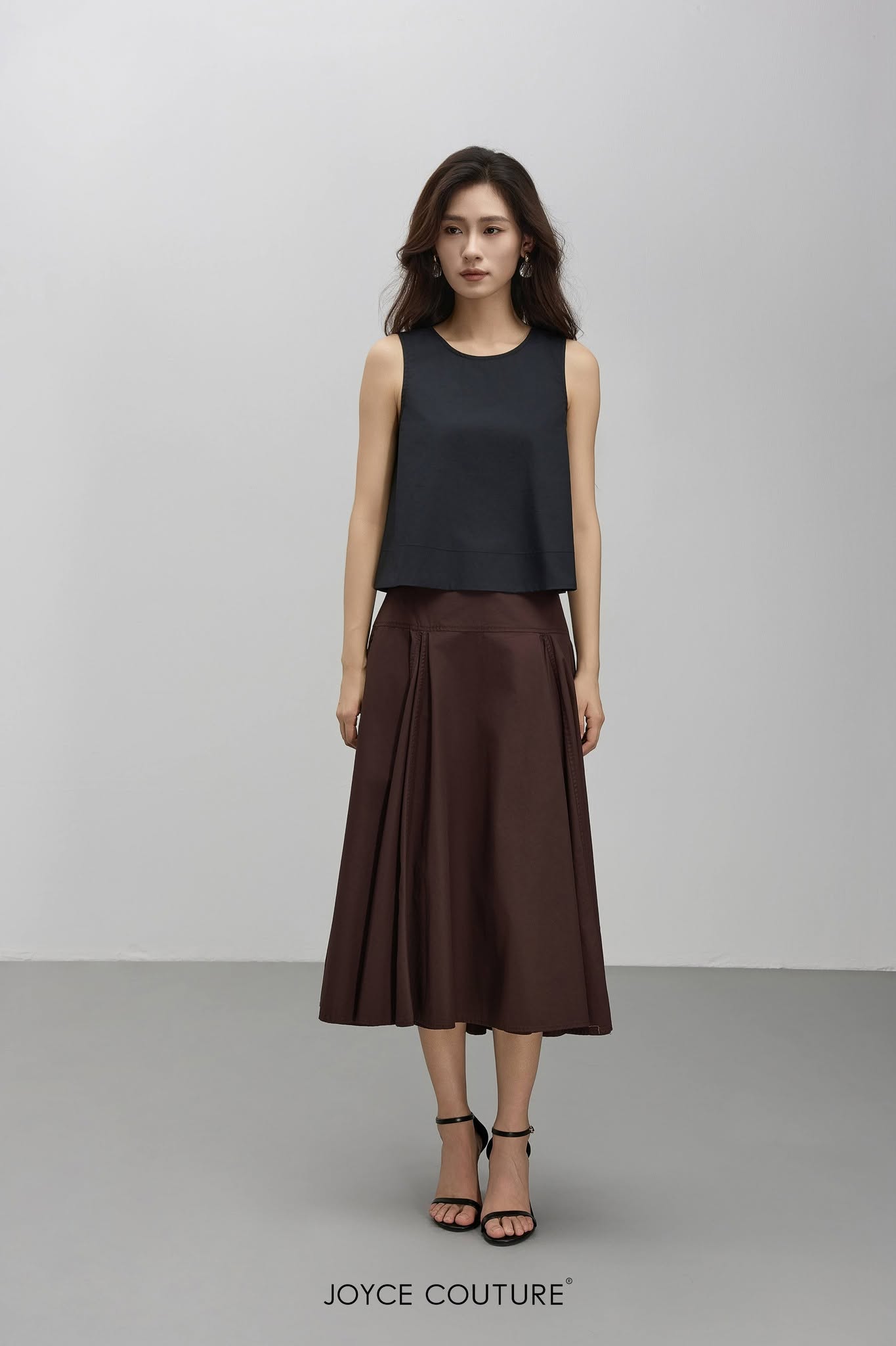 无袖A字上衣 T0149