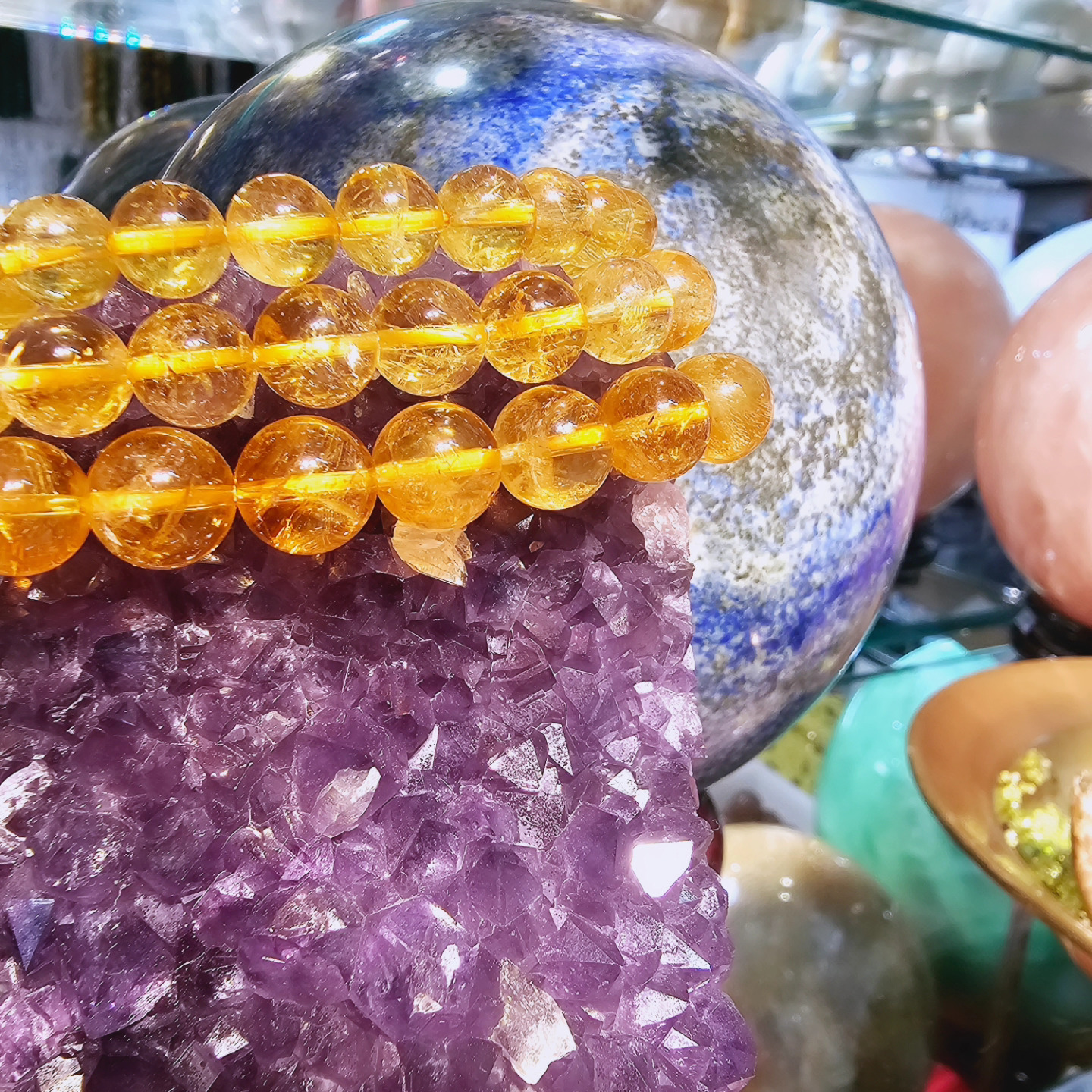 黃水晶手串(Citrine)