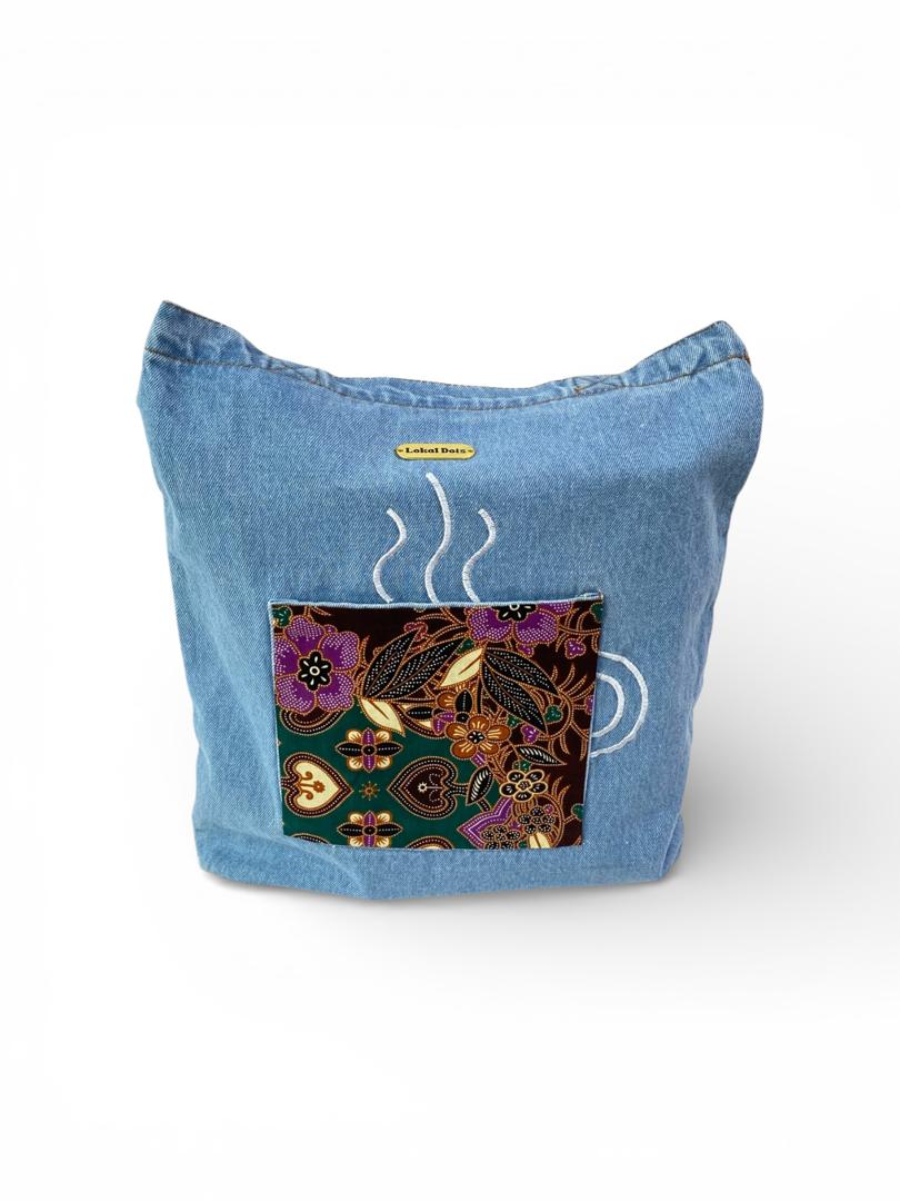 LD070 - Batik Jeans Bag