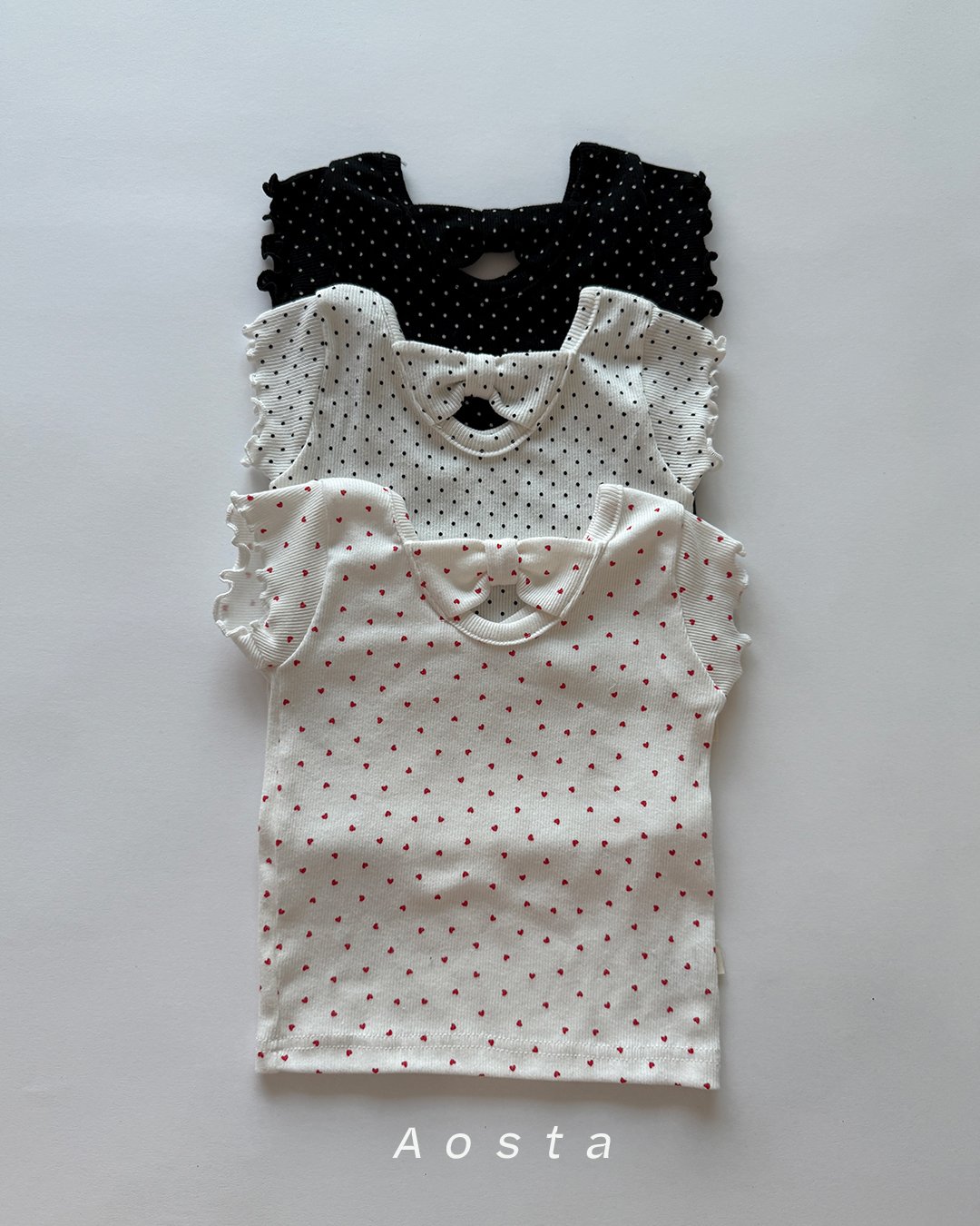 蝴蝶結🎀 Ruffle Top