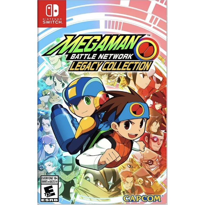 (🔥NEW RELEASE🔥) Mega Man Battle Network Legacy Collection Vol.1 + Vol.2 (Nintendo Switch) Digital Download