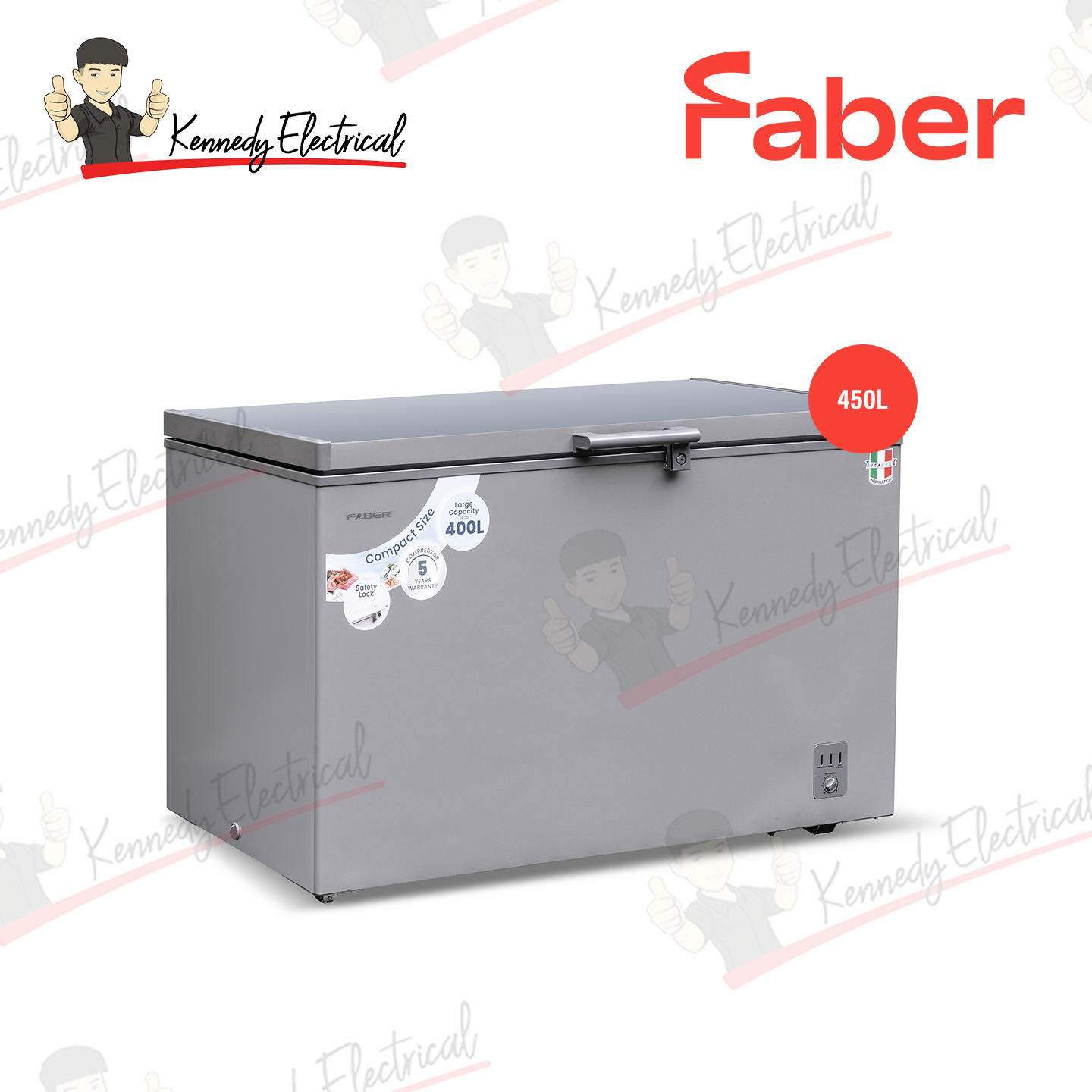 Faber 450L Chest Freezer FROSTAC 459GR