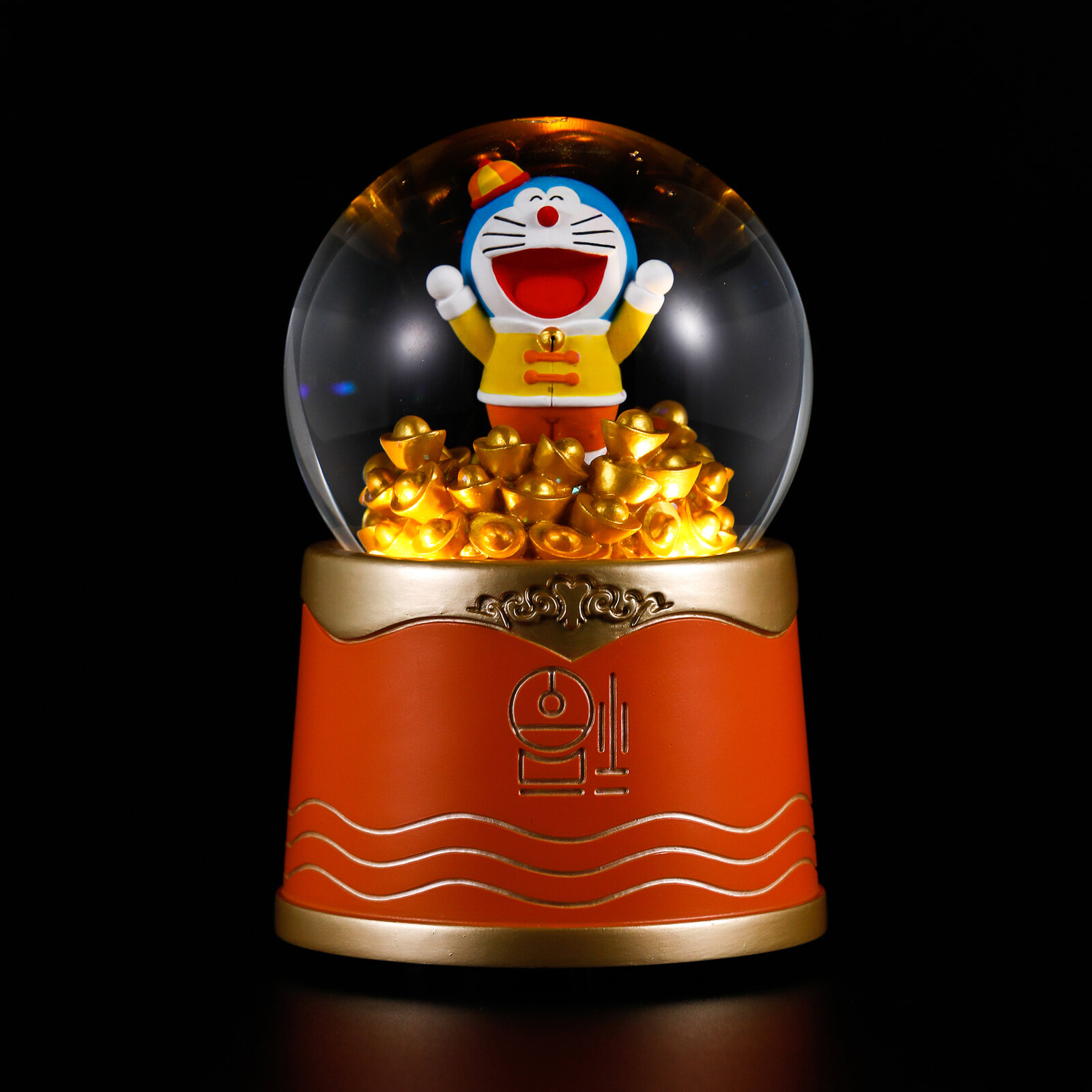 📦訂購 Jarll Doraemon 多啦A夢 福到 水晶球音樂盒