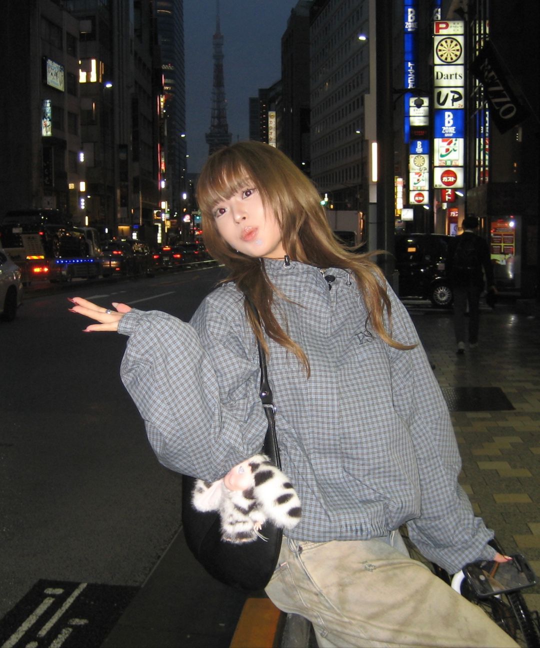 🇰🇷訂購｜ILLIGO 26｜Oblique Frill Hooded Jacket  CHECK 2色 