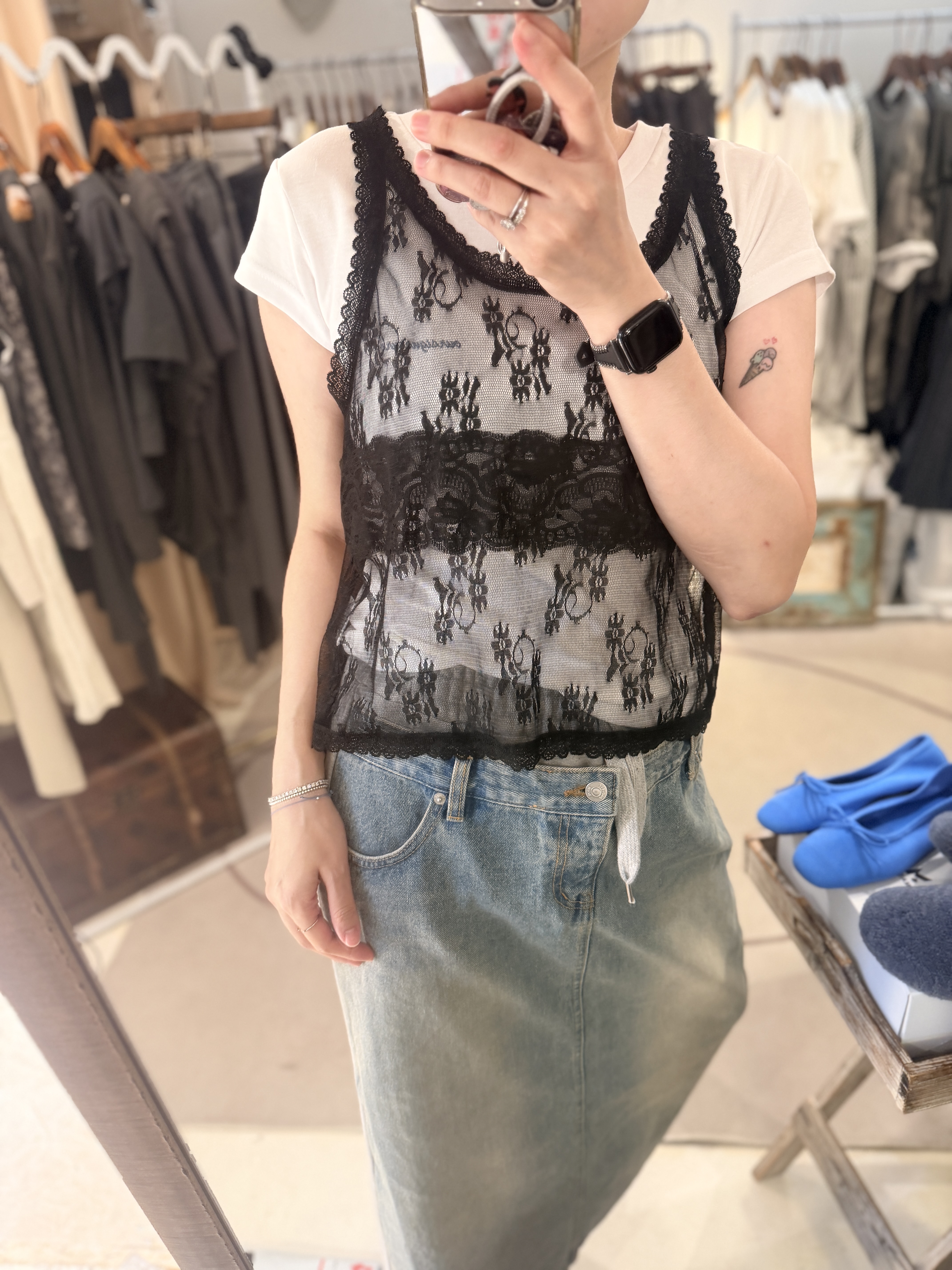 Full lace vest