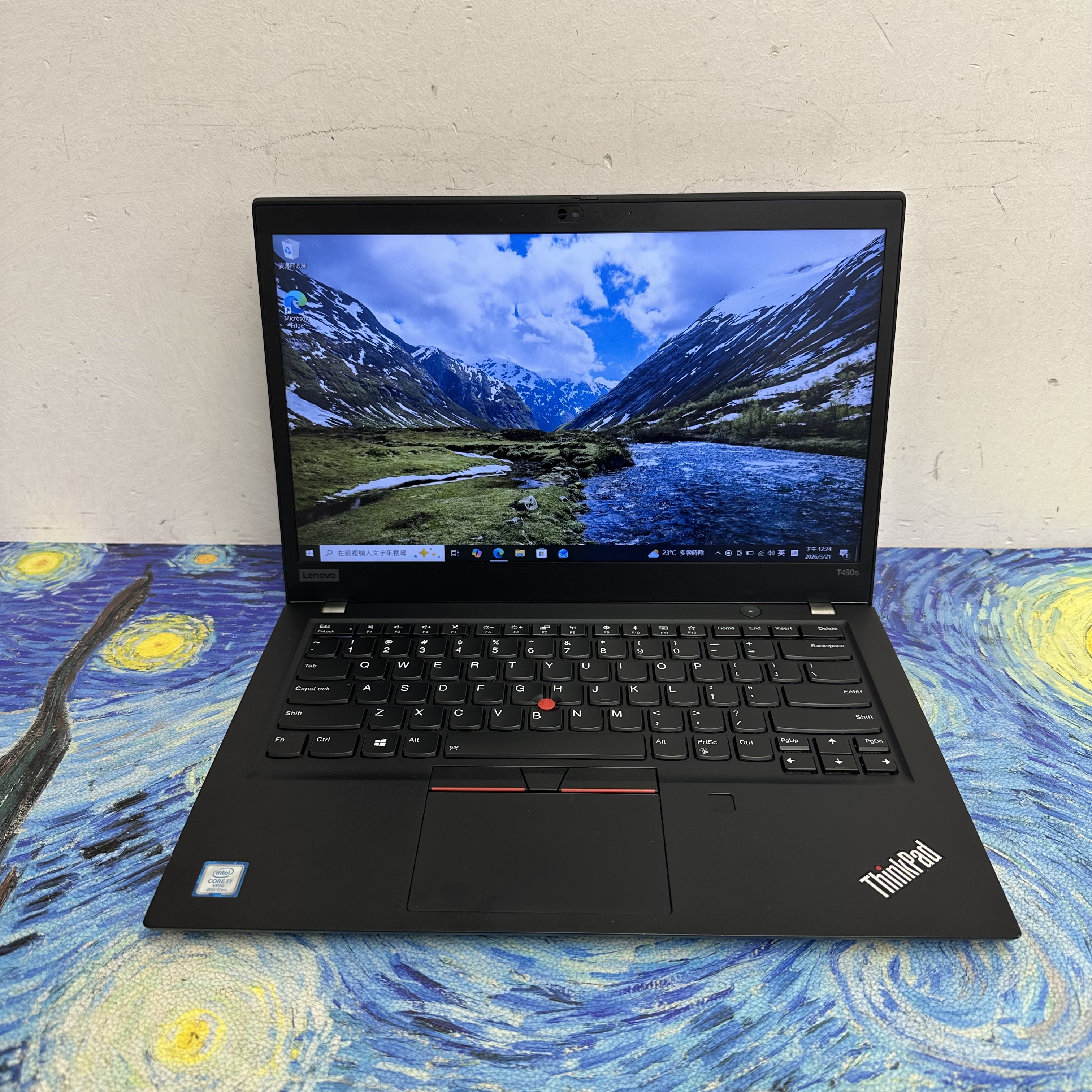 (薄版聯想商務機T490S🔥)Lenovo Ultrabook ThinkPad i7-8665U/16GB Ram/256GB SSD/1080p/ 8秒開機/指紋解鎖/type C 充電/ Notebook / Gaming Laptop / Office / 文書 / YouTube / Netflix/Win10 / Win11 