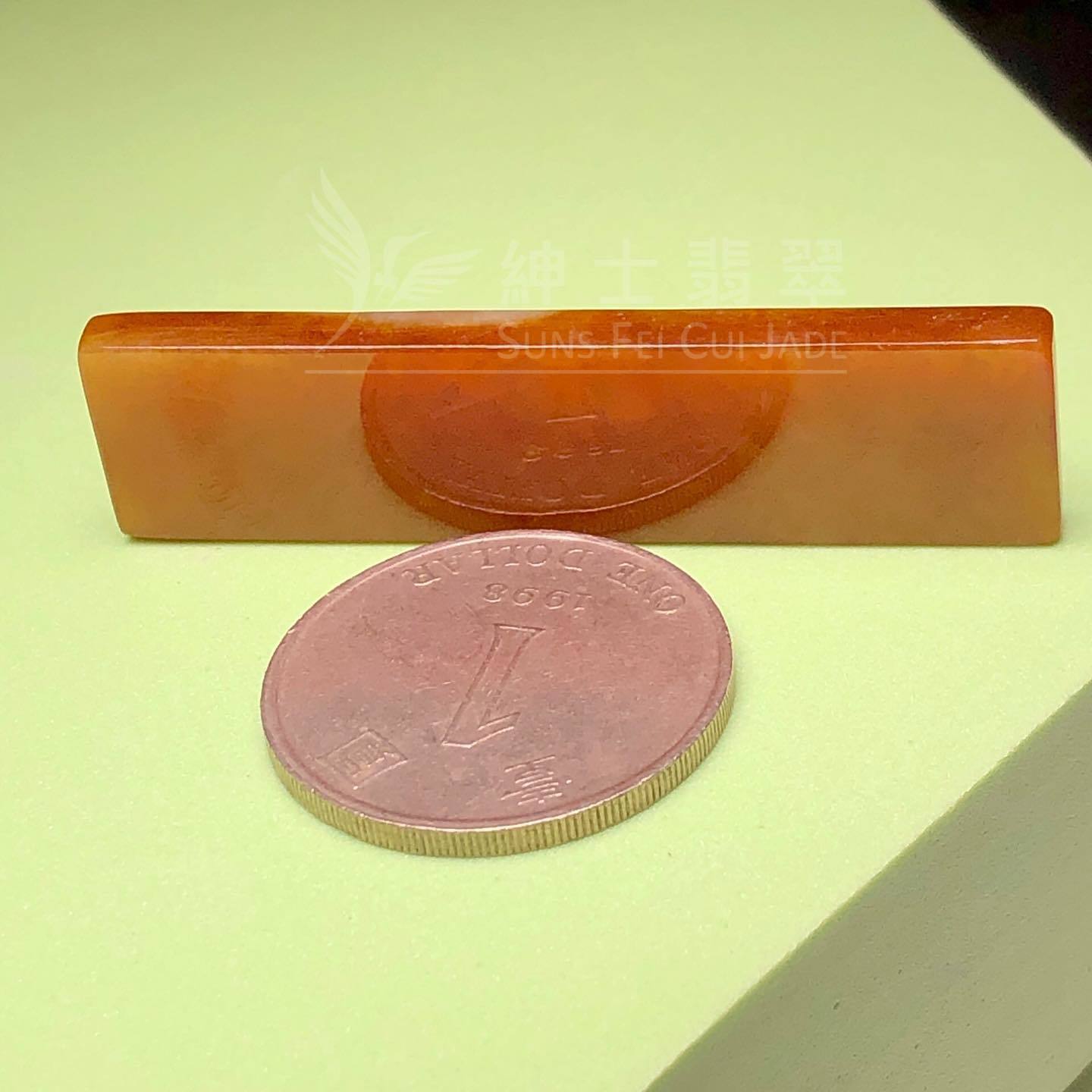 大馬坎紅翡鏡面牌