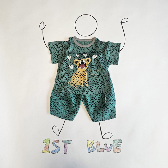 🇰🇷1st.BLUE tee