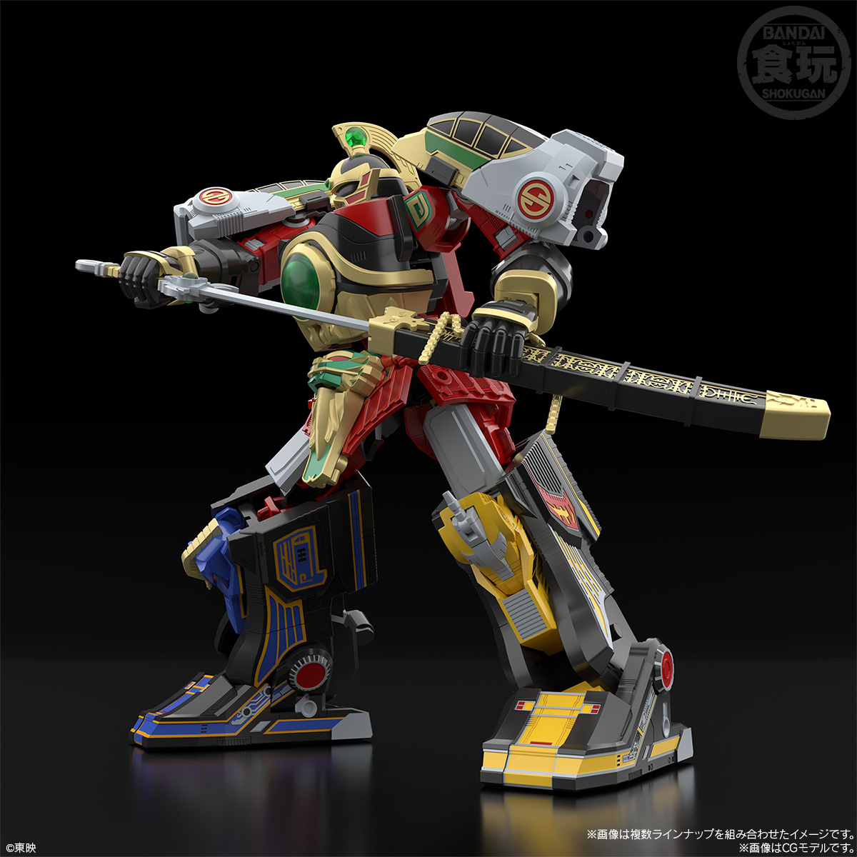 行版) Bandai SMP [Shokugan Modeling Project] 五星戰隊五星合體大連 