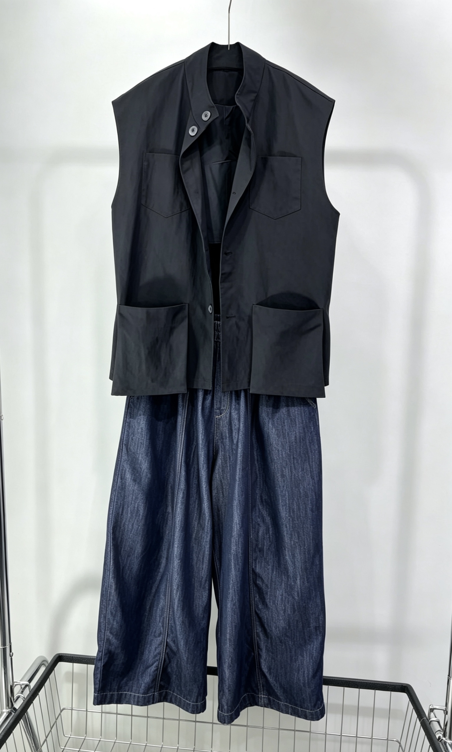 型款工裝西裝外套 