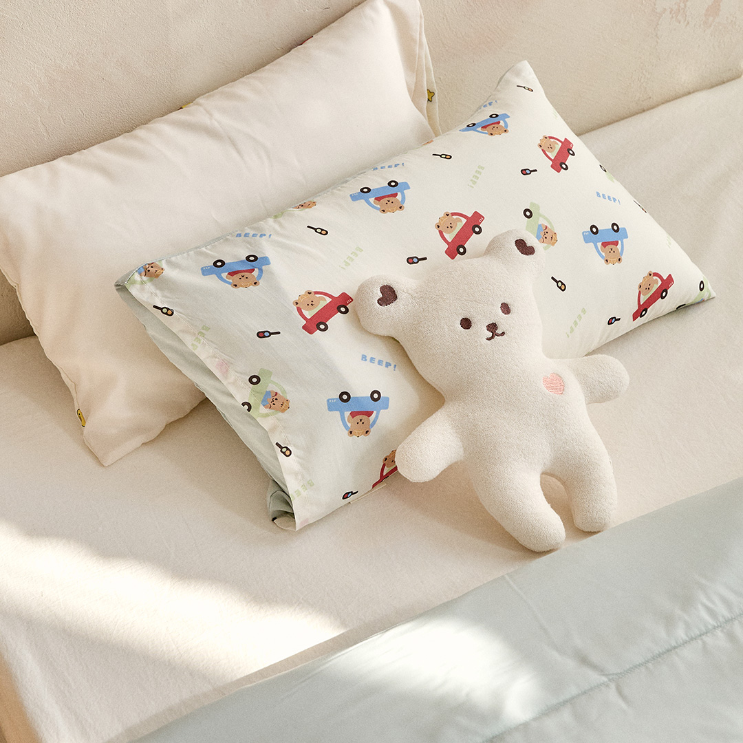 26S/S🌸DTD玩轉卡通樂園系列-天絲莫代爾雙面枕套