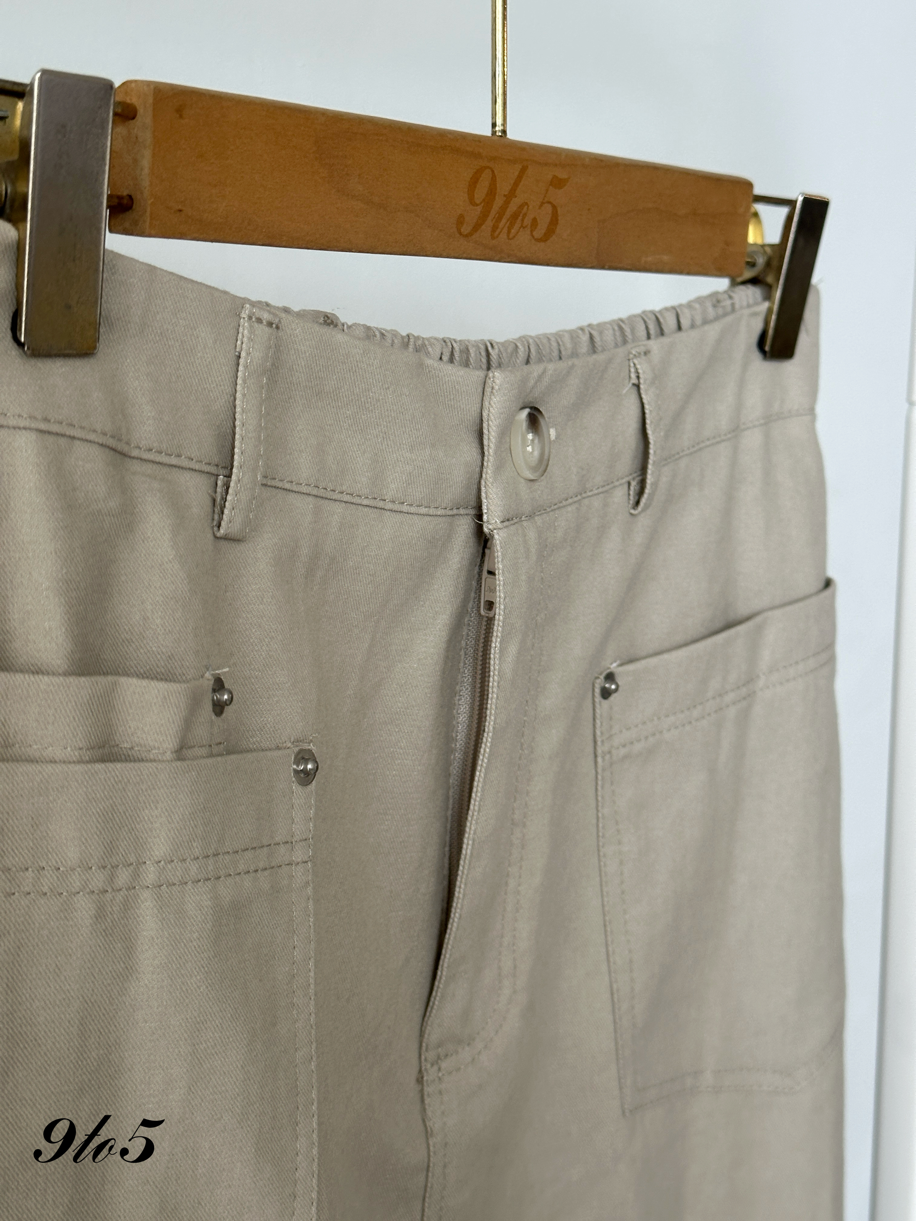 S1860 A Line Splited Skirt - 3 Colors