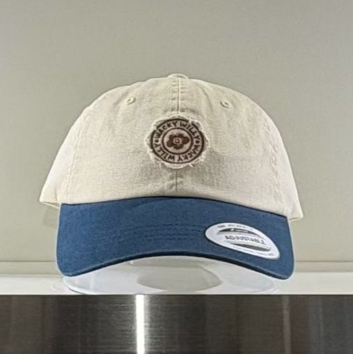 🌱​WACKY WILLY🌱 小花徽章拼色cap 韓國連綫折扣💛