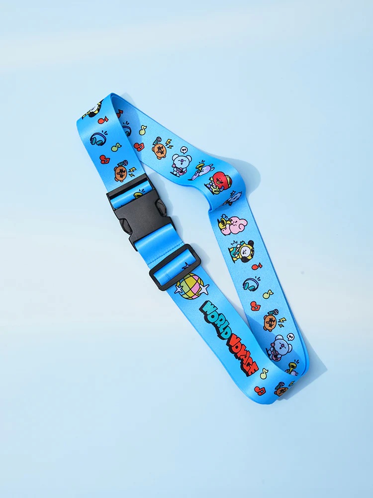 📦訂購 韓國代購 Line Friends BT21 (WORLD VOYAGE) LUGGAGE BELT 行李帶