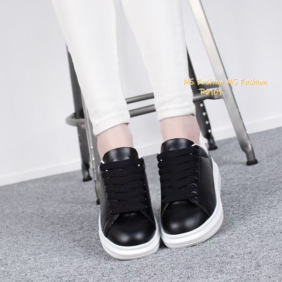 R6101 韓國🇰🇷黑白配厚底sneakers