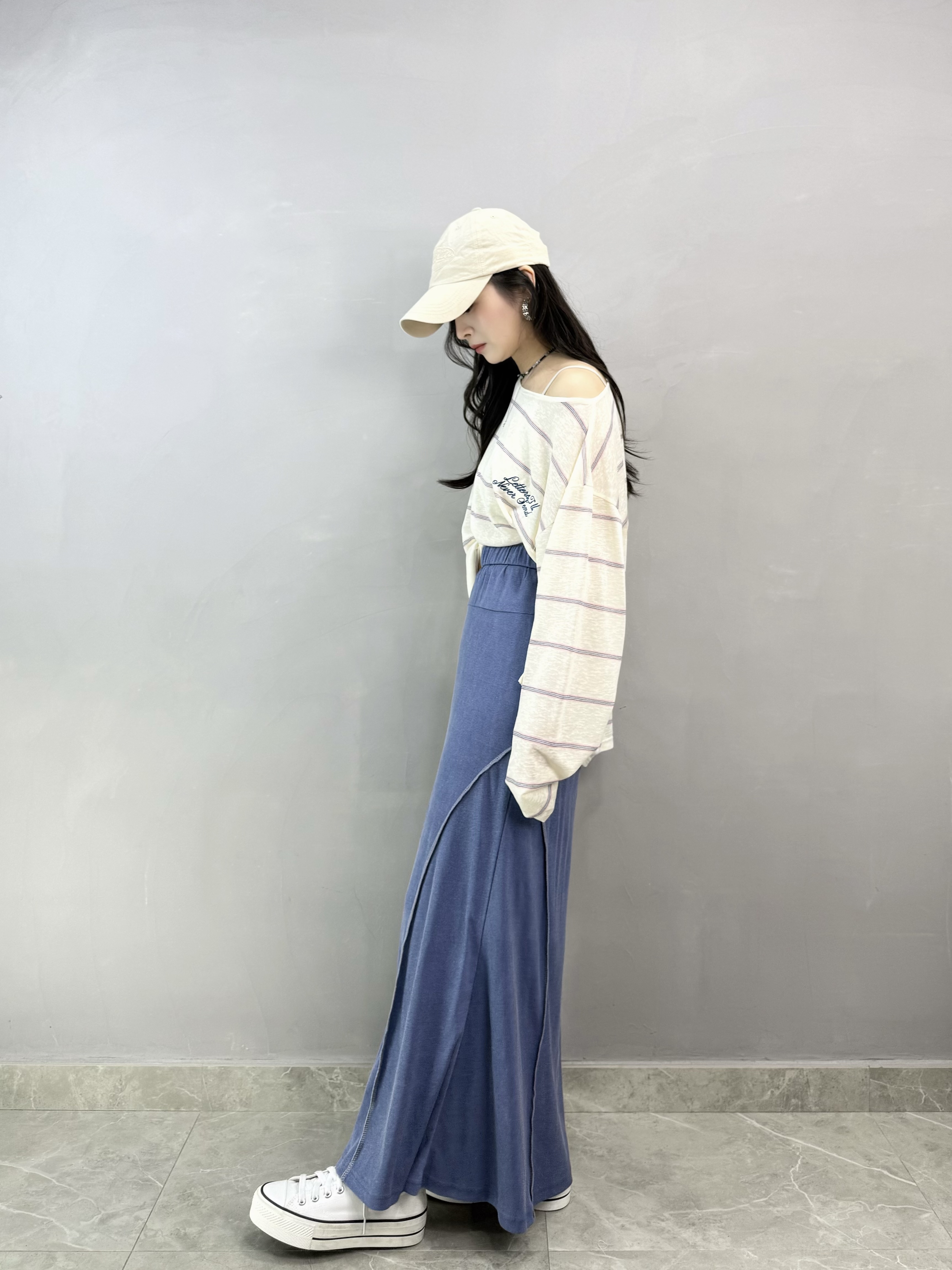 N82 反腰車骨魚尾裙