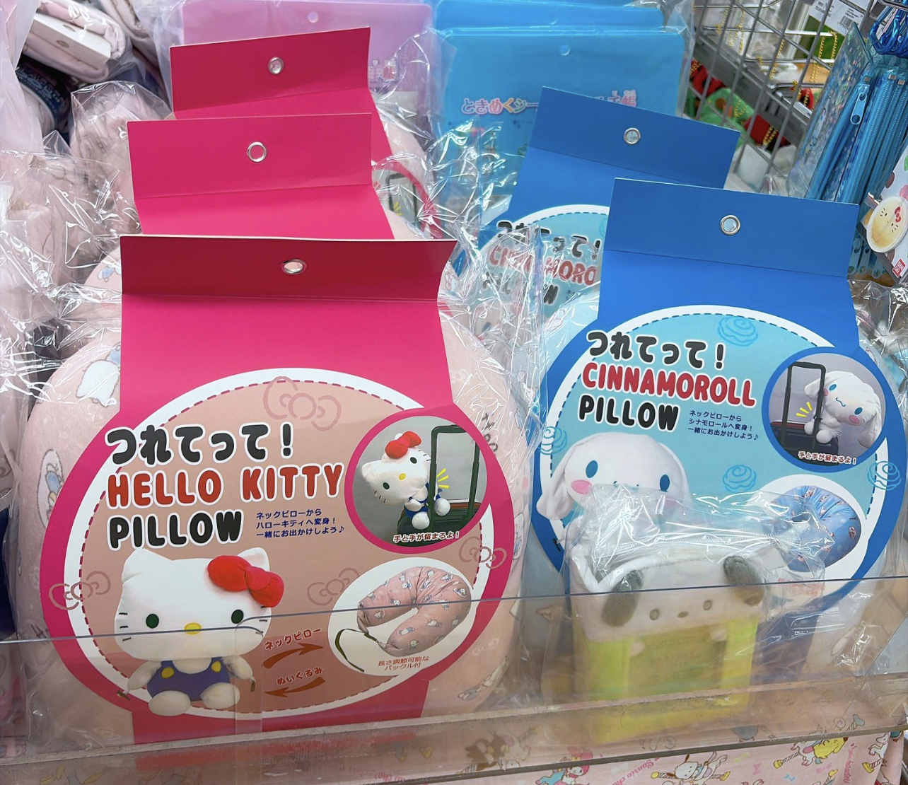 🎌日本直送🎌公仔造型旅行頸枕