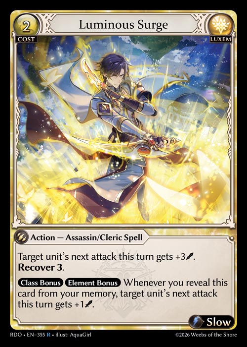 Luminous Surge / RDO-355 (R)