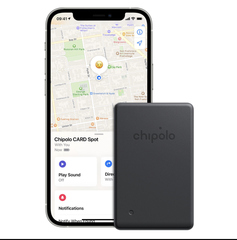LIZ媽媽推介 ｜韓國直送 Chipolo CARD Spot 超薄 智能 藍牙定位 追蹤器｜Bluetooth Tracker for Wallet (iOS Only）