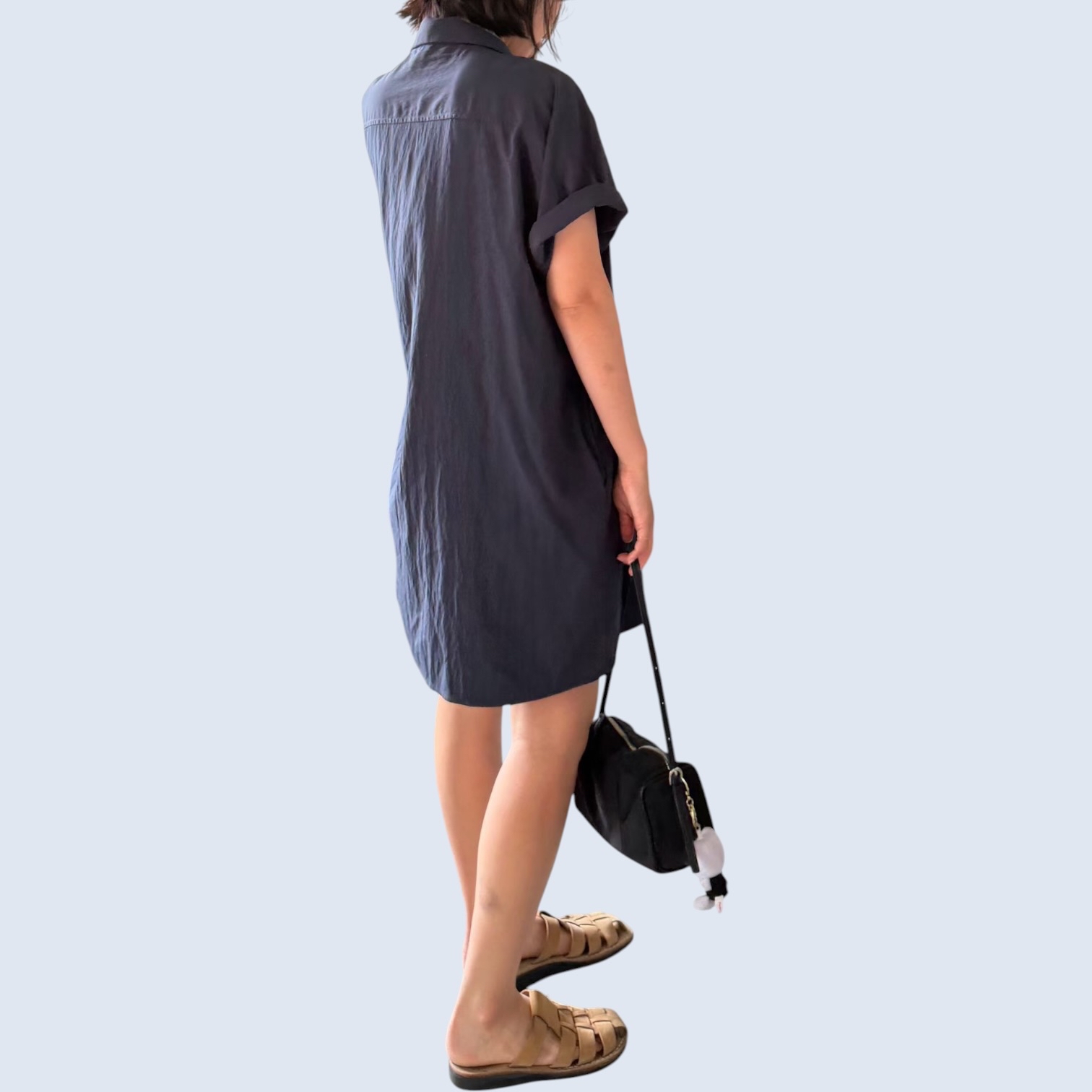 221449 V領Pocket one piece