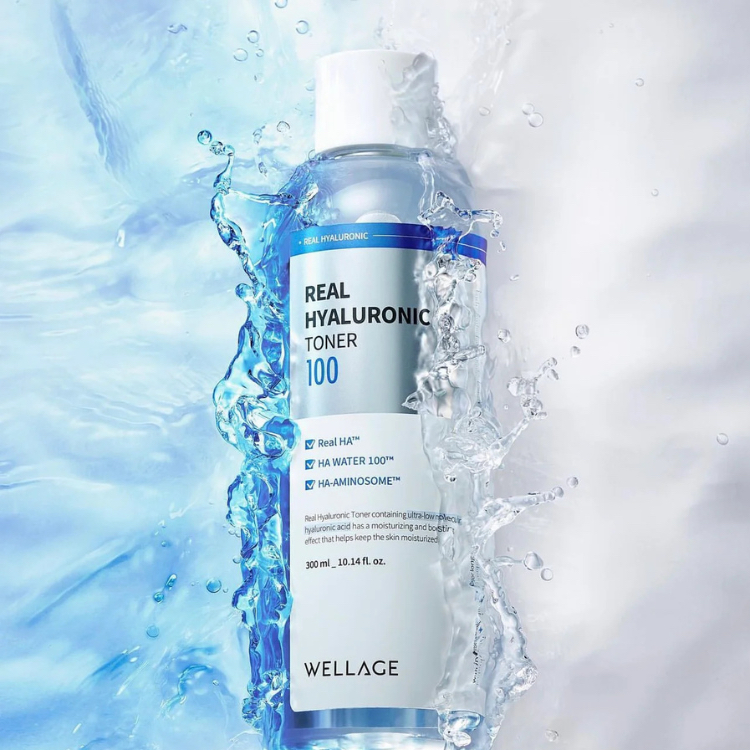Wellage 100%高純度透明質酸深層保濕爽膚水💦