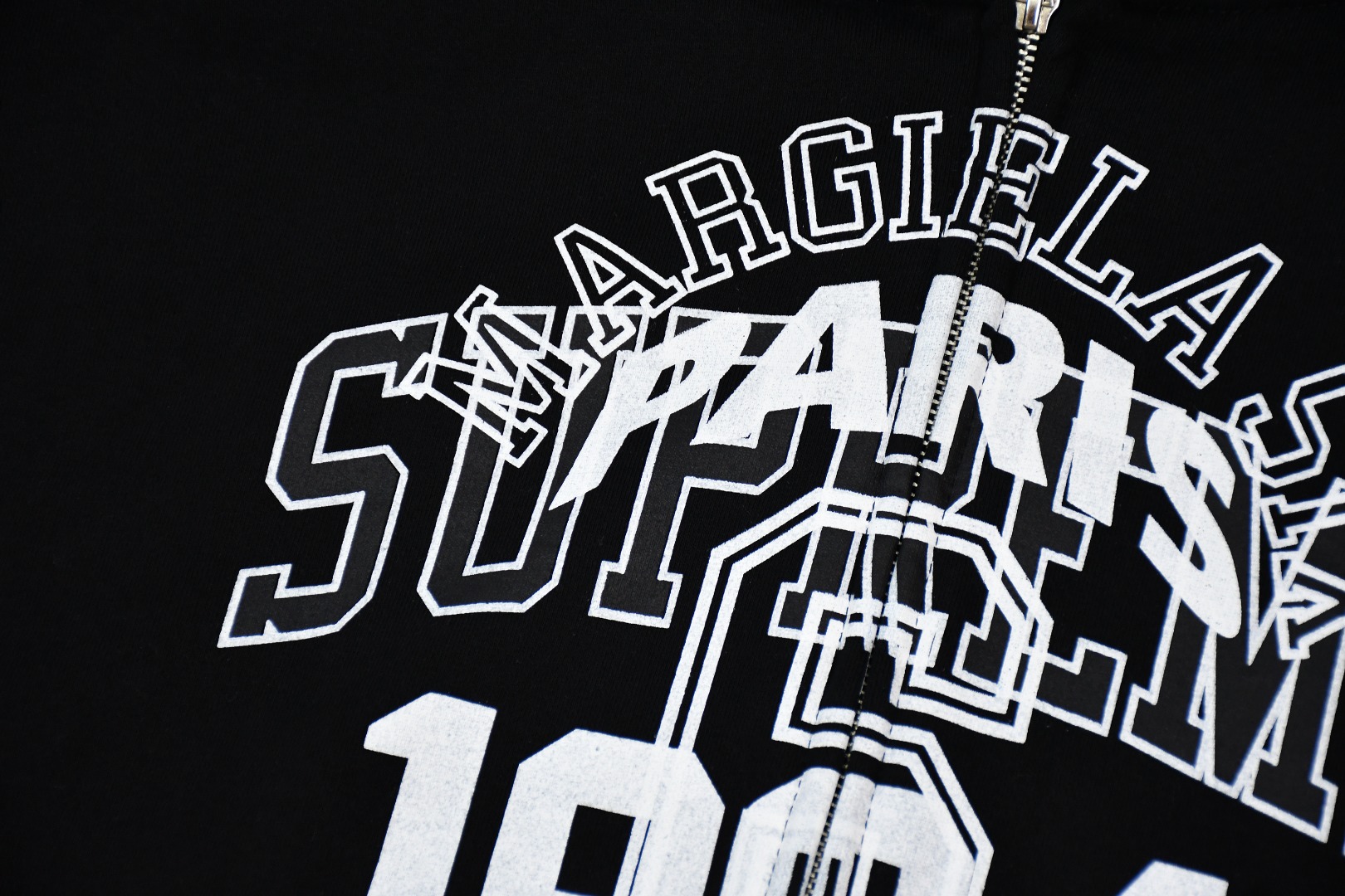 Supreme x MM6 Maison Margiela Zip Up Hooded Sweatshirt