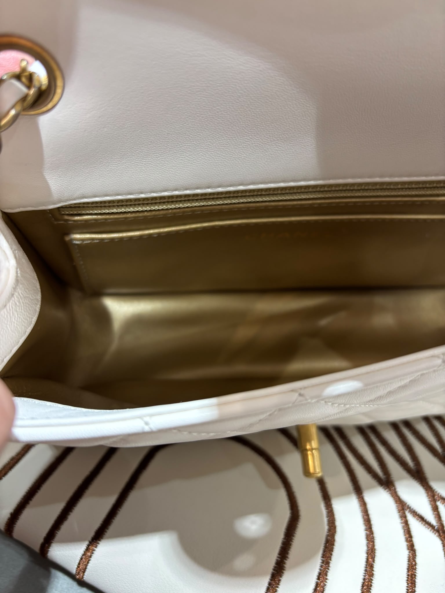 Chanel CF20 Mini Classic Flap Chain Shoulder Bag 調節金球 AS1787 100%Authentic, 98%New ✅晶片✅Dust bag✅Box