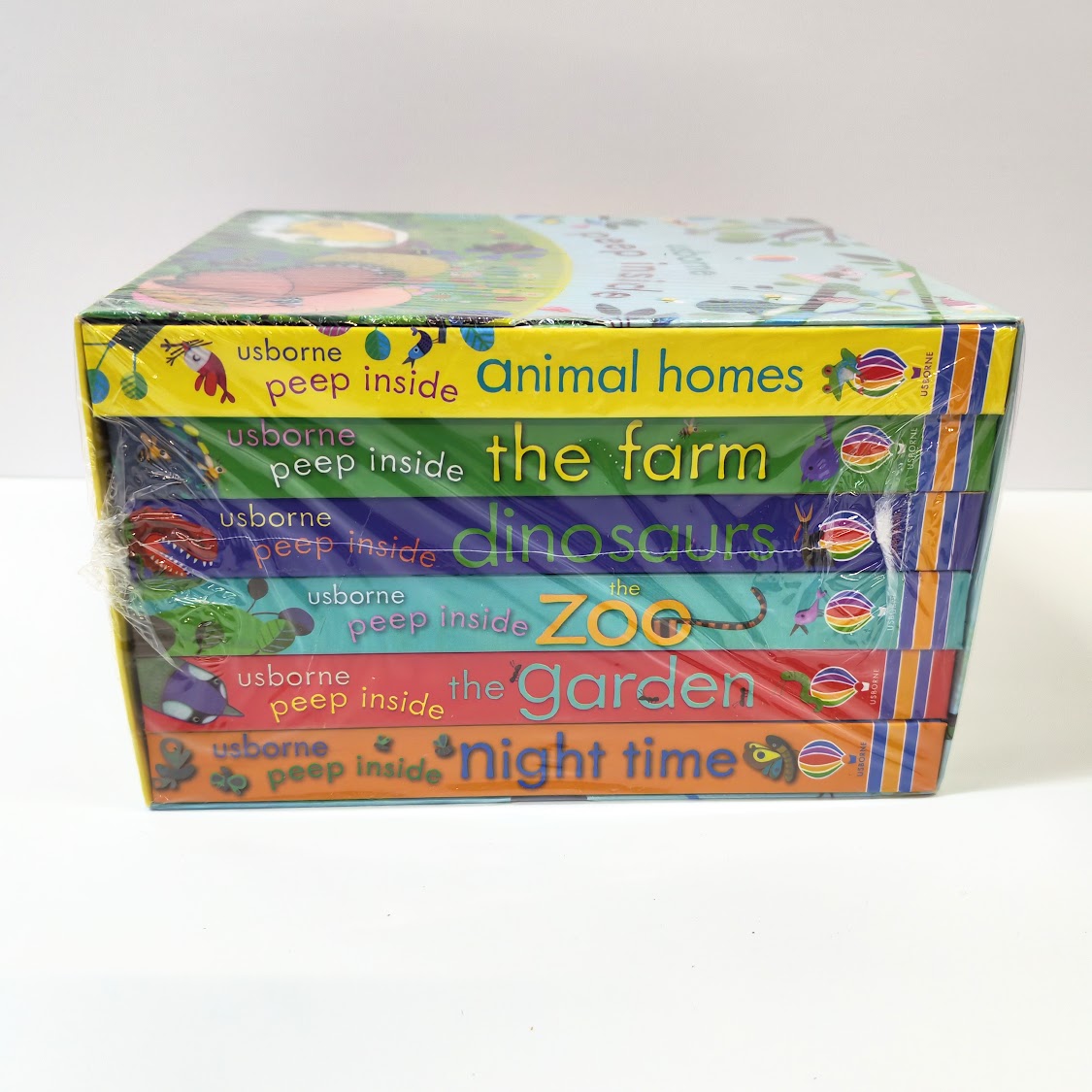 Usborne Peep Inside  6 Books 立體翻翻洞洞書科普繪本 | U01