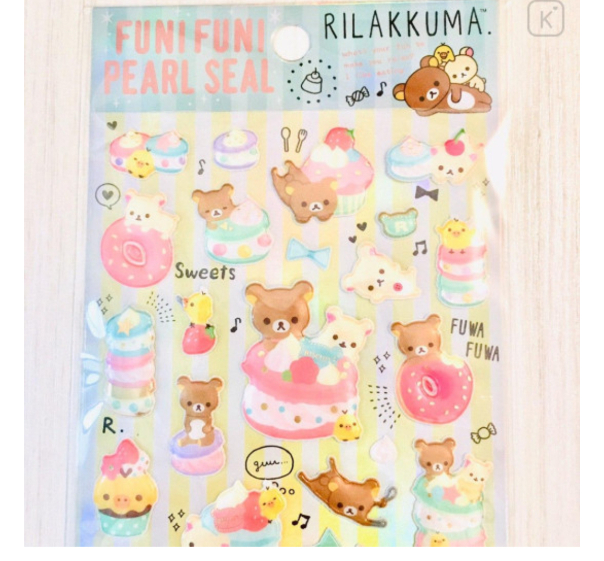 鬆弛熊 貼紙｜特價品滿$300包順豐門市自取