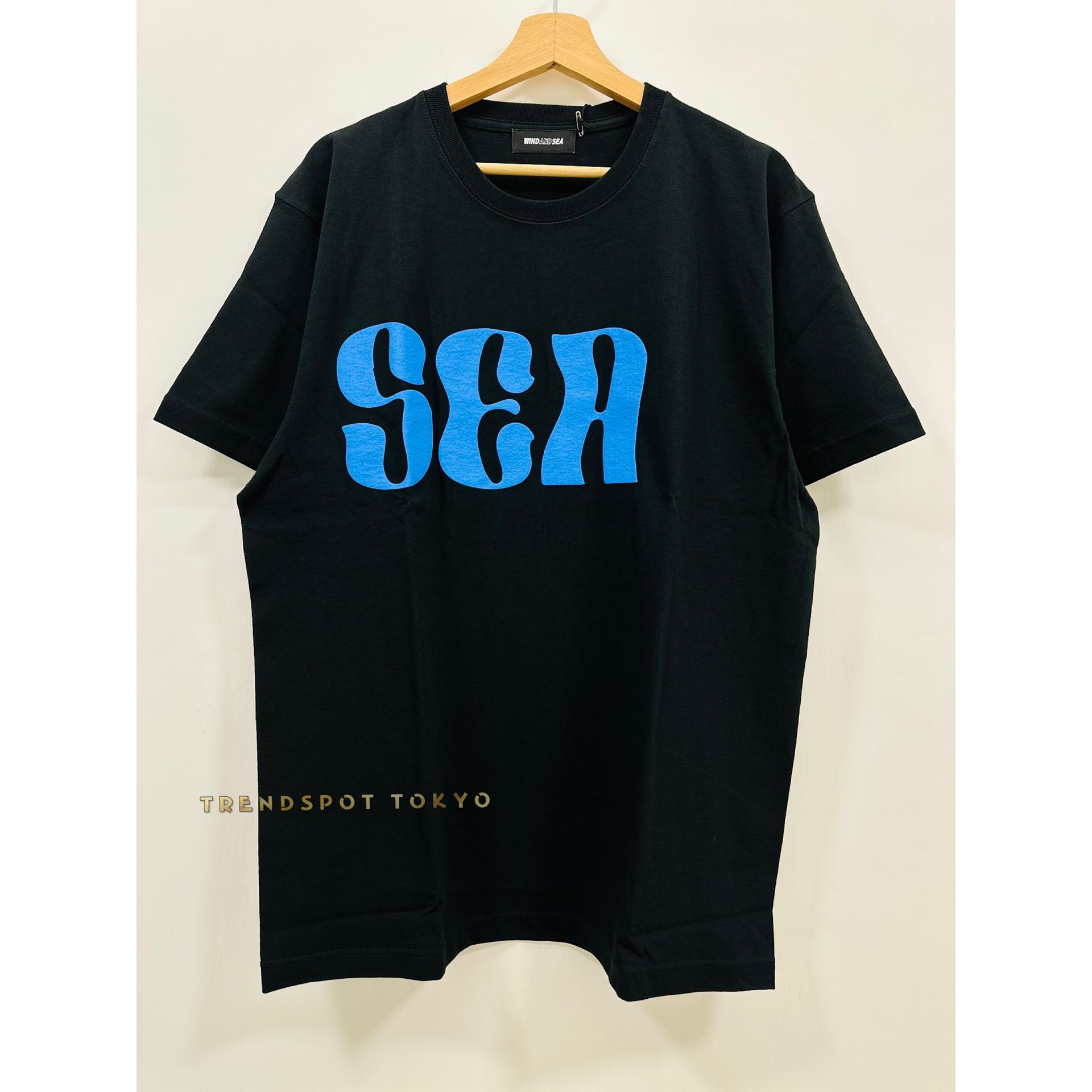 WIND AND SEA WAVING S/S TEE / BLACK / L | TRENDSPOT TOKYO