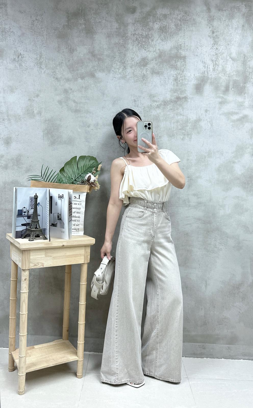 T08 兩著ruffle Top