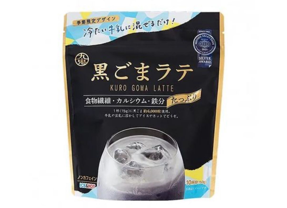 日本直送預訂九鬼黑芝麻粉Latte風味