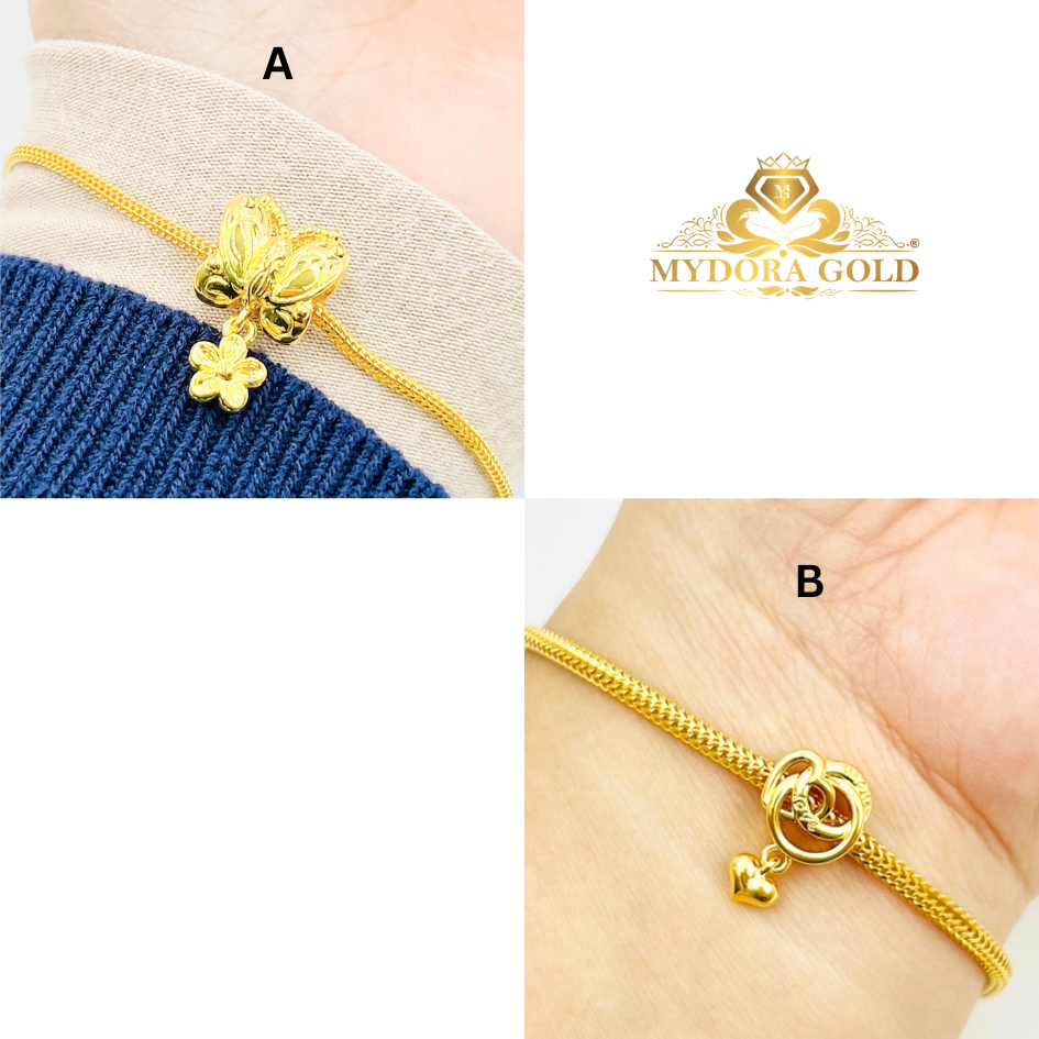 MYDORA Bead Sweet Blooms Gantung Series (5G) l EMAS 916/22K