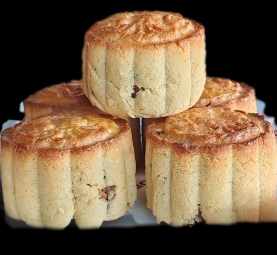 Keto Mini Mixed Nuts Mooncakes - per set of 8 / Pre-Order / Collection 18/9/26 onwards