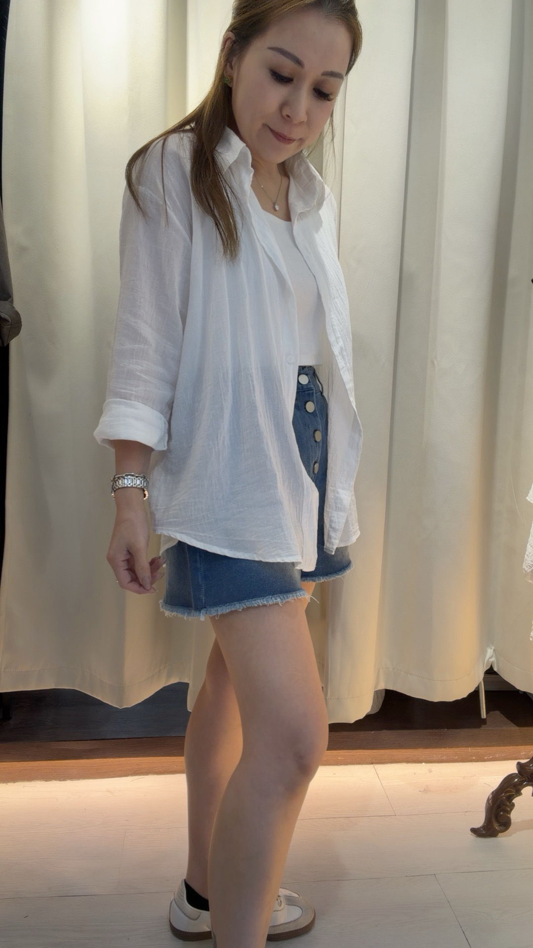 泰國🇹🇭棉麻恤衫外套