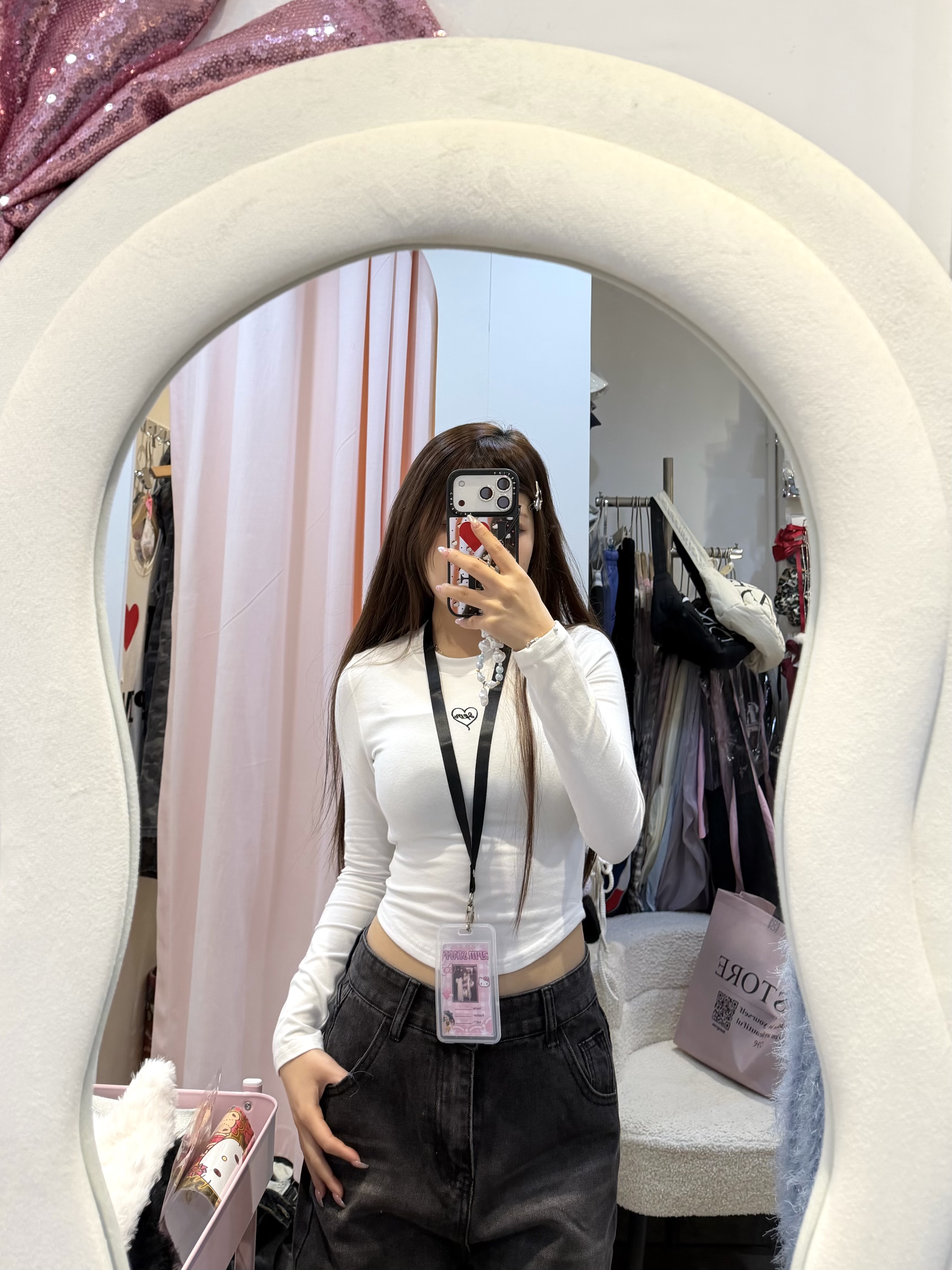 (黑/白售罄❌)誰穿誰瘦！2PM🎀U-shaped Crop top✨