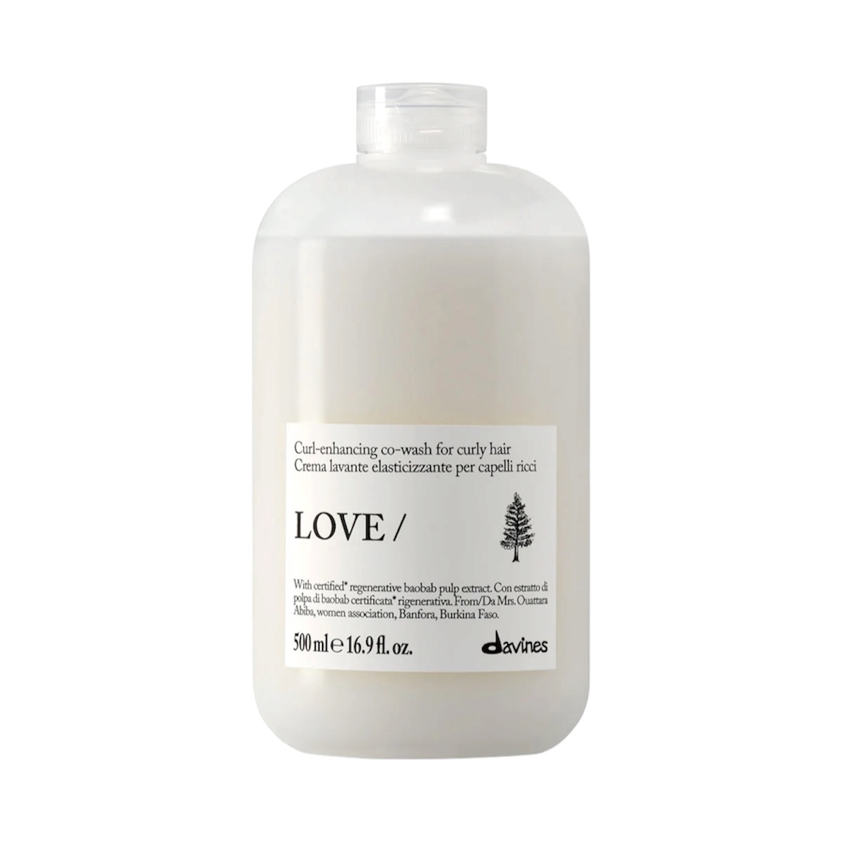 Davines LOVE CURL Co-wash 捲髮洗髮護髮乳 500ml 