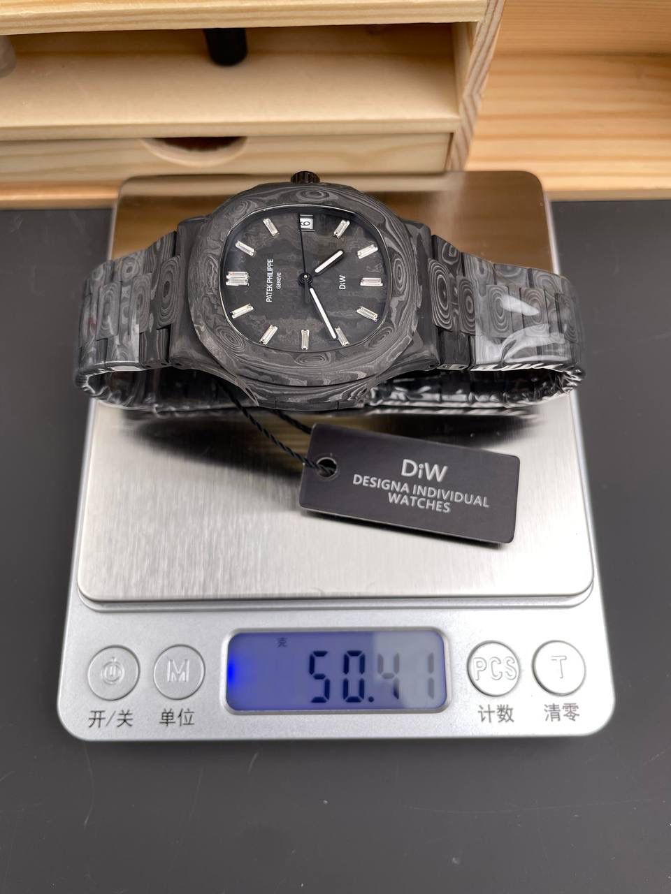 全碳纤维鹦鹉螺 5711黑/40mm/9015机/50G😍💯🤍