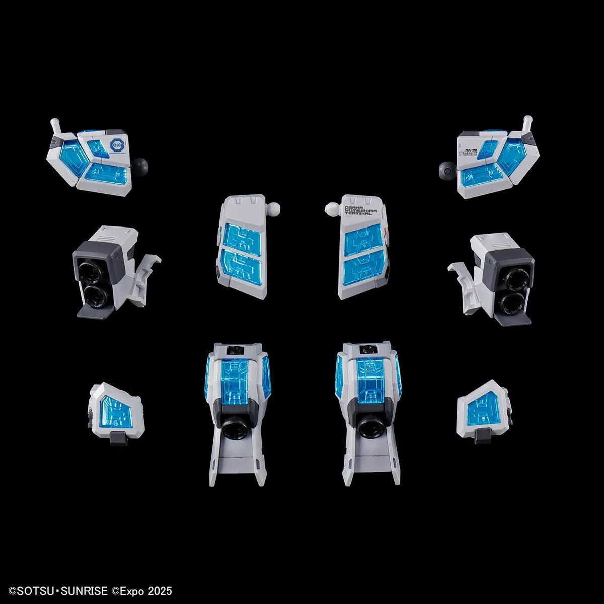 1/144 RX-78F00/E GUNDAM (EX-001 G.L.R.S.S. Feather UNIT) CHEMICAL RECYCLE Ver.