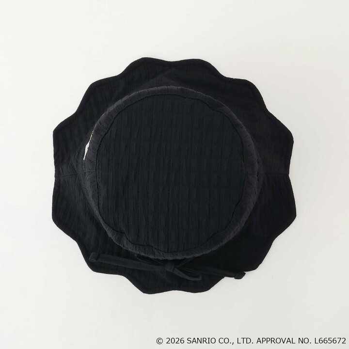 🇯🇵預訂 日本直送🇯🇵 Petit Main x Sanrio系列兩色人物刺繡扇貝邊漁夫帽