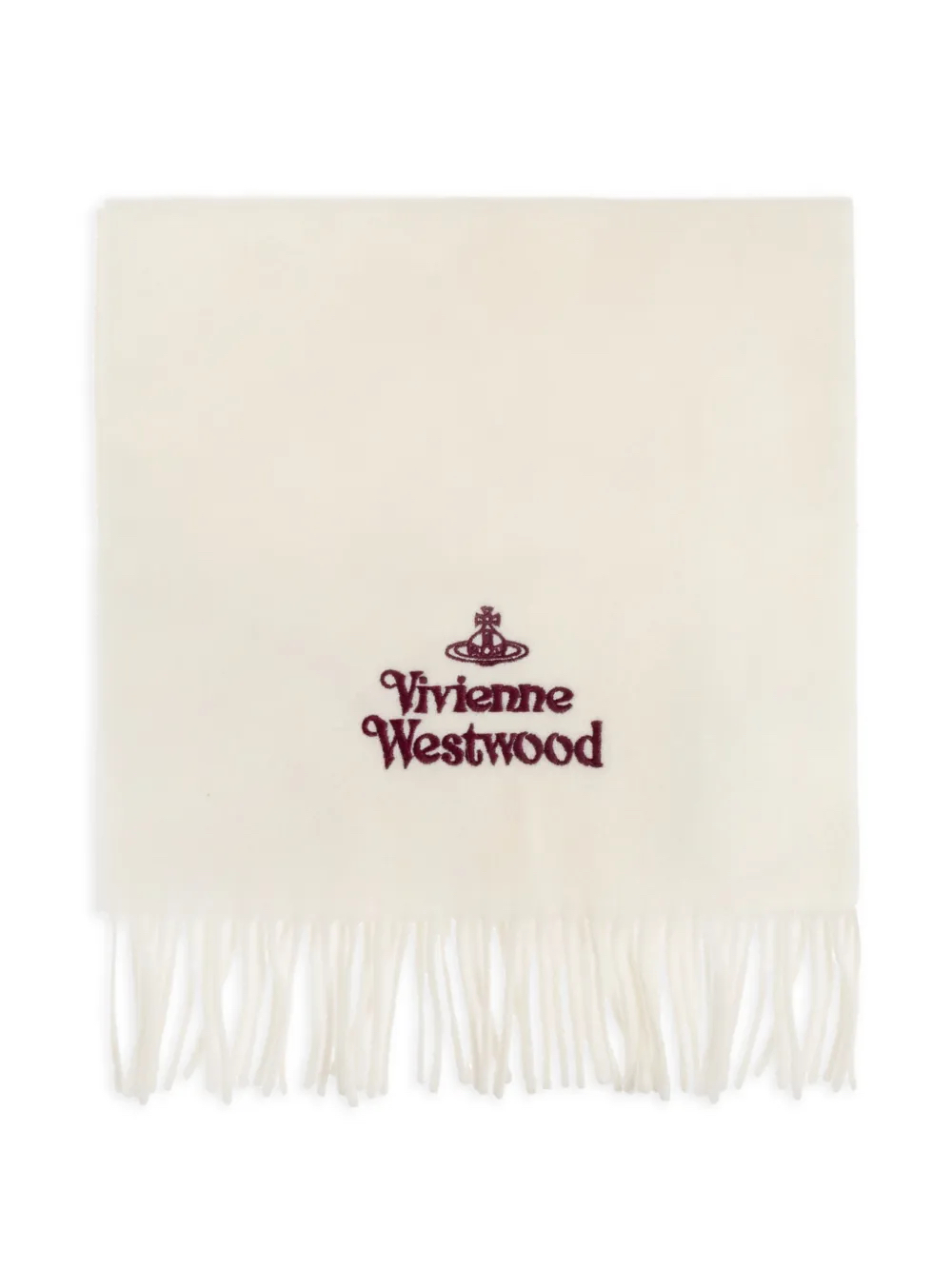 現貨價✨Westwood 100% wool scarf  刺繡logo ❣️ Size 30x180cm
