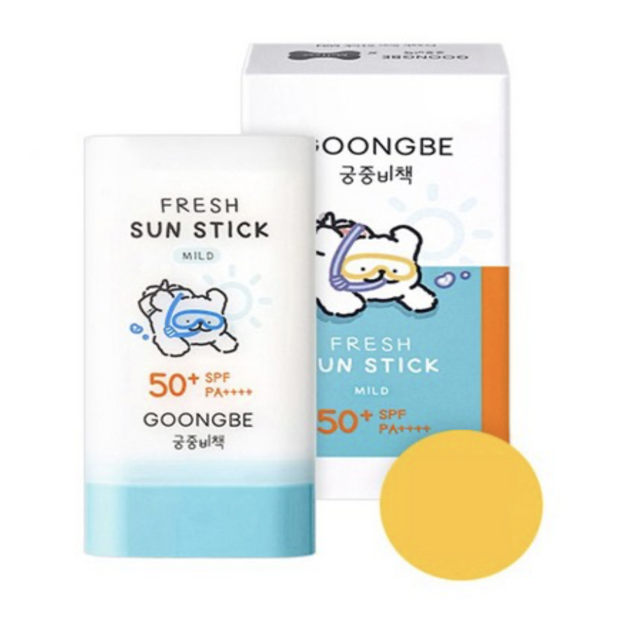 韓國 宮中秘策 GOONGBE 兒童戶外 防曬棒SPF50 ++++ 23g / 枝｜ Fresh Sun Stick