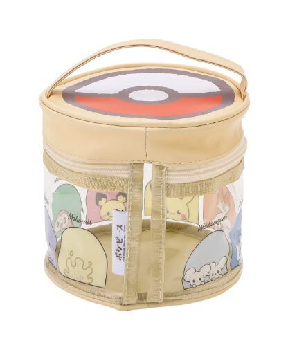 【日本直送】3 COINS Pokemon圓柱形小袋 - 1件 - 現貨