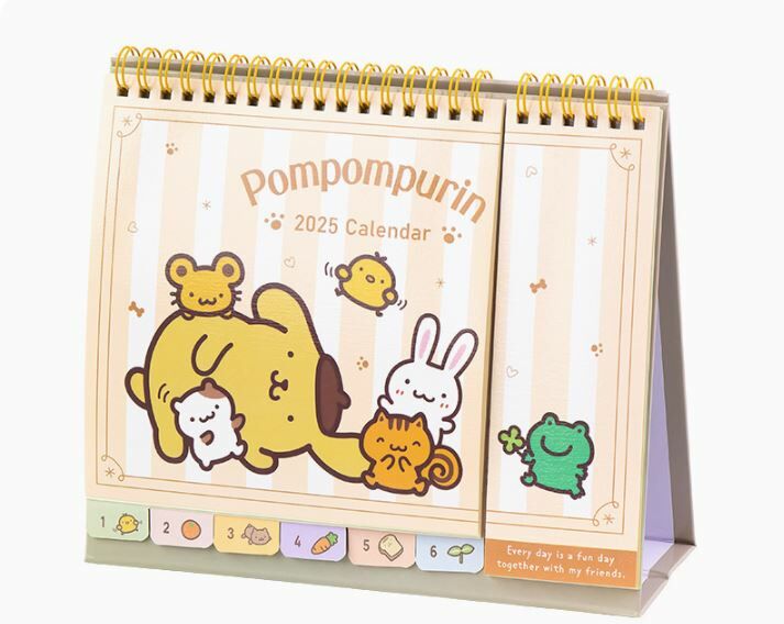 2025年 Sanrio座枱月曆 - 1件 現貨