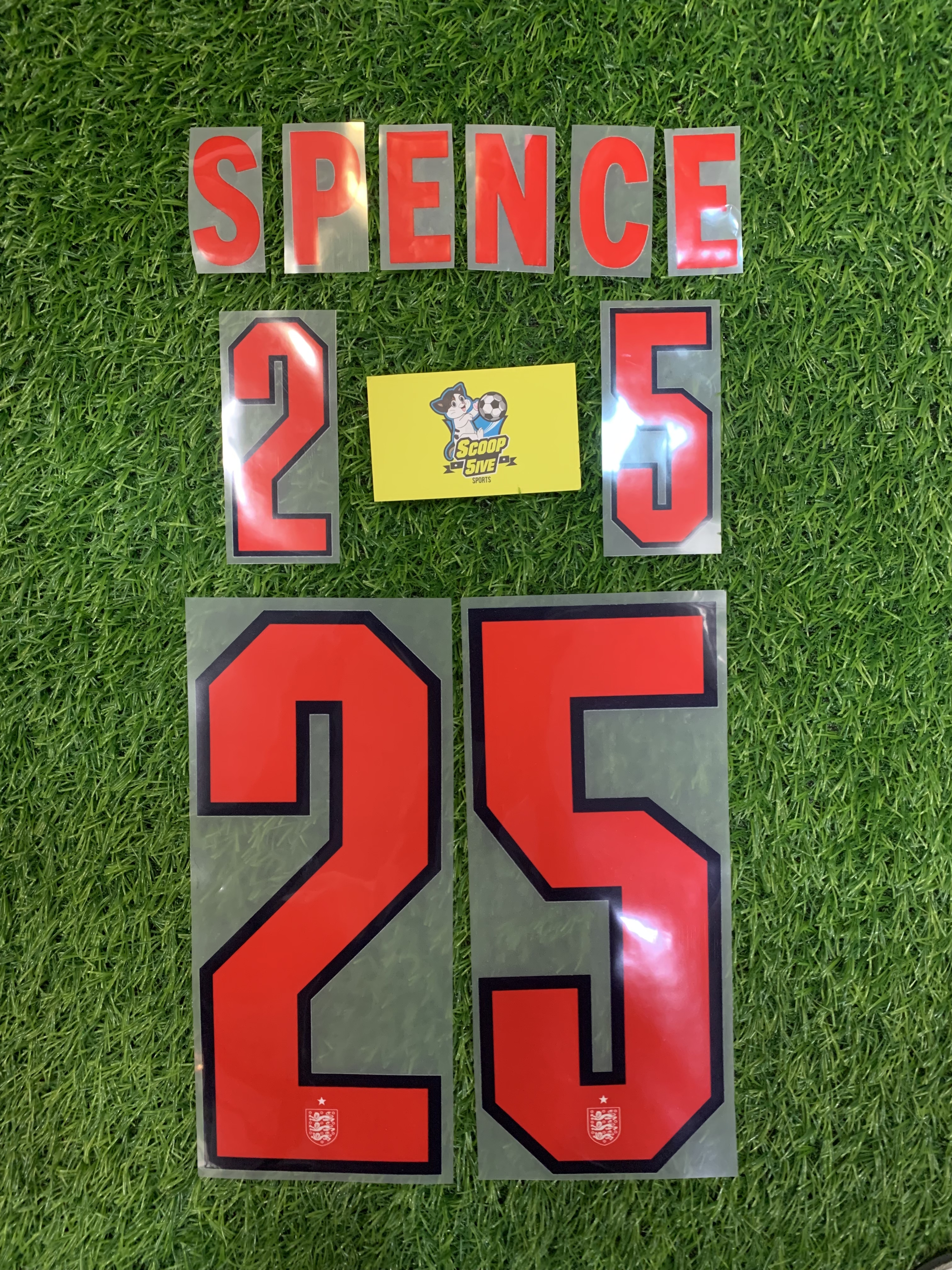 2026世界盃 英格蘭 主場 印字 25 Spence