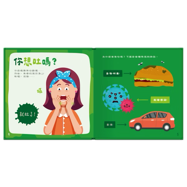 【點讀版】身體又來了！我為什麼會嘔吐？（內附：配對遊戲）